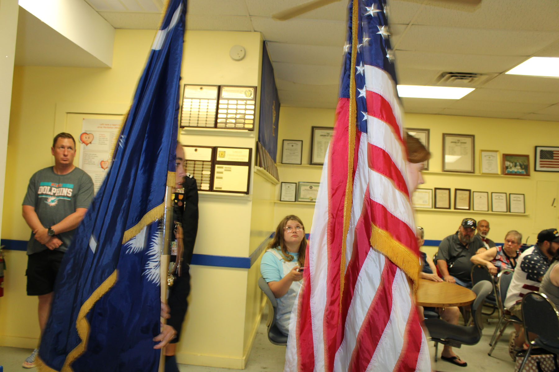 Pickens High School Army JROTC Color Guard