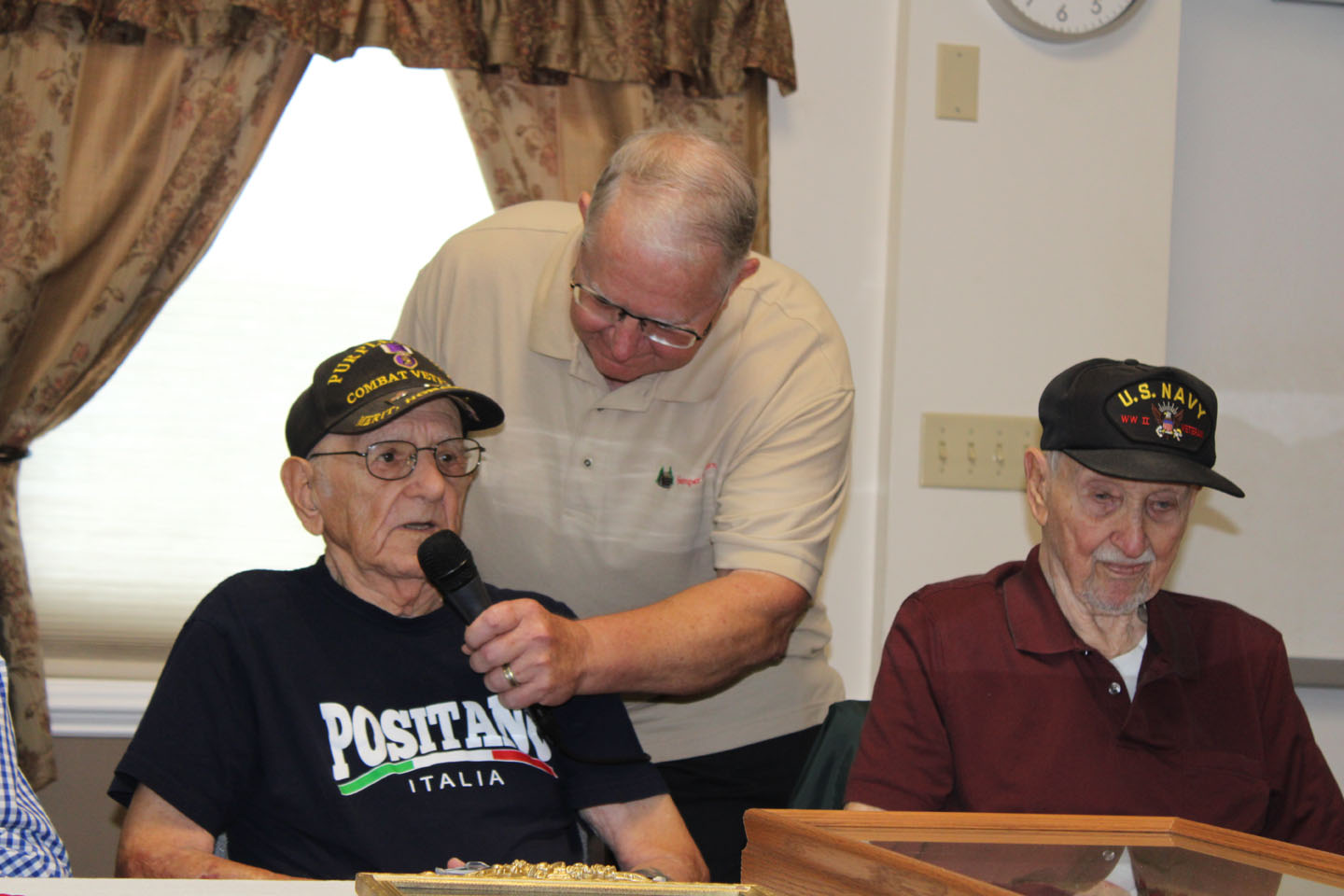 World War II veteran and D-Day veteran Corporal Ralph Conte, U.S. Army (retired) (Photo by Karen Brewer, The Pickens County Chronicle)