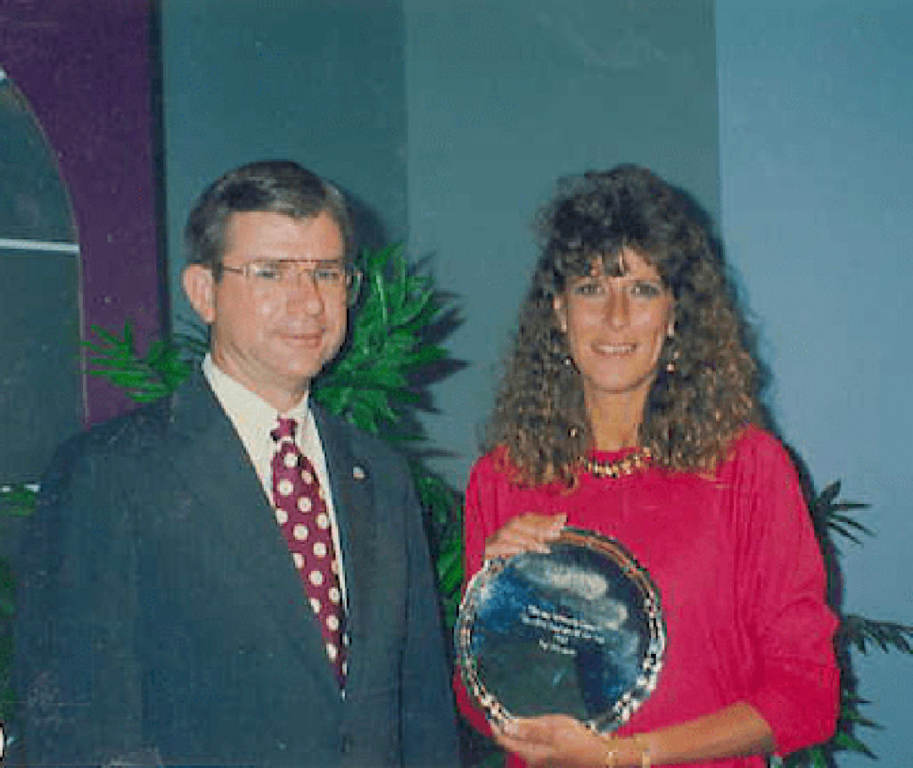 Alexander received the Libraries Employee of the Year Award in 1993