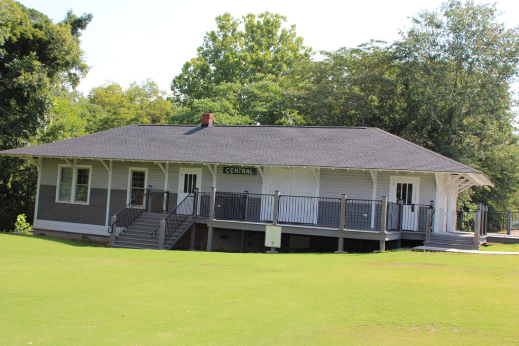 Central Depot, Central (Photo by Karen Brewer, The Pickens County Chronicle)