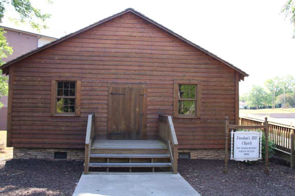 Freedom's Hill Church, Southern Wesleyan University (Photo by Karen Brewer, The Pickens County Chronicle)