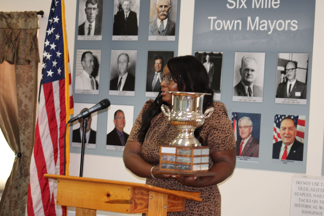 Naomi Reed, of the Municipal Association of South Carolina (Photo by Karen Brewer, The Pickens County Chronicle)