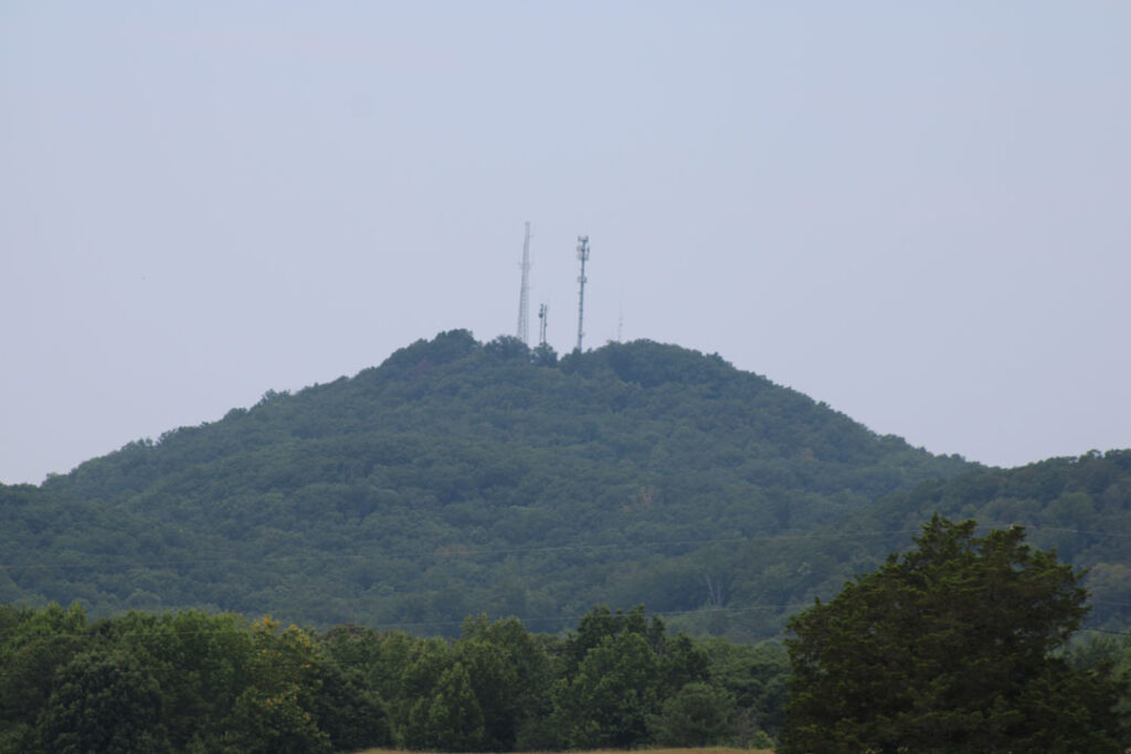 Six Mile Mountain (Photo by Karen Brewer, The Pickens County Chronicle)