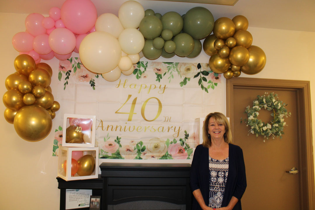 Brigitte Stephens, Executive Director of Helping Hands of Clemson (Photo by Karen Brewer, The Pickens County Chronicle)