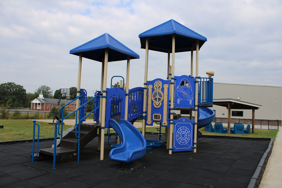 Playground at Helping Hands (Photo by Karen Brewer, The Pickens County Chronicle)