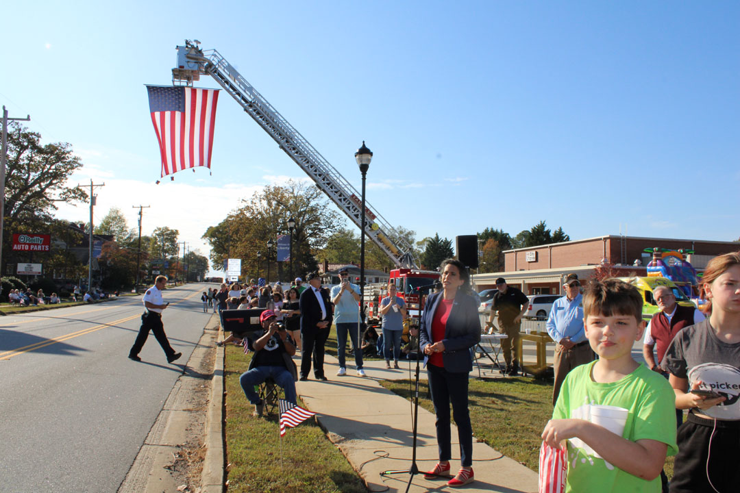 Liberty Mayor Erica Romo Woods (Photo by Karen Brewer, The Pickens County Chronicle)