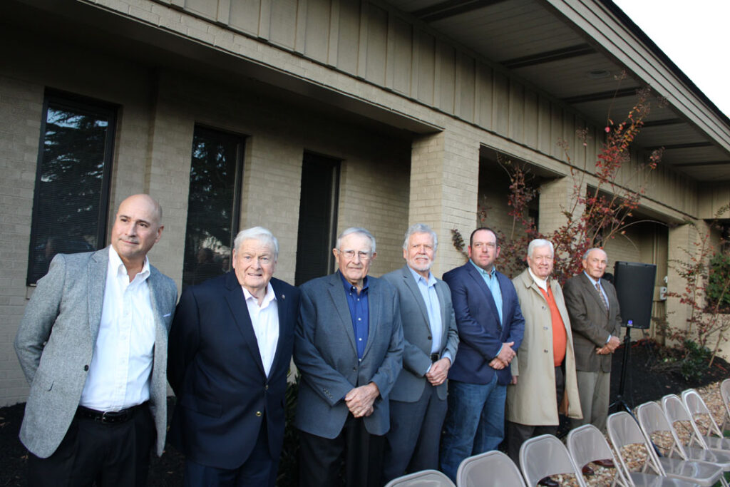 Blue Ridge Electric Cooperative Board of Directors, pictured left to right: Spencer Dalton, Jimmy Lee Dodgens, Frank Looper, Len Talley, Will Anderson, Kenneth Southerlin, and Mendel Stone (Photo by Karen Brewer, The Pickens County Chronicle)