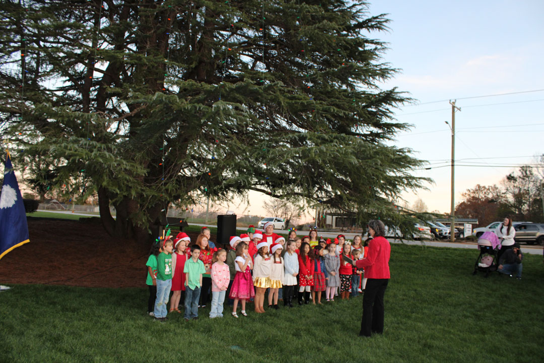 Liberty Primary School Choir, led by Penny Rose Couch (Photo by Karen Brewer, The Pickens County Chronicle)