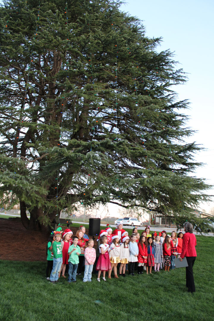 Liberty Primary School Choir, directed by Penny Rose Couch (Photo by Karen Brewer, The Pickens County Chronicle)