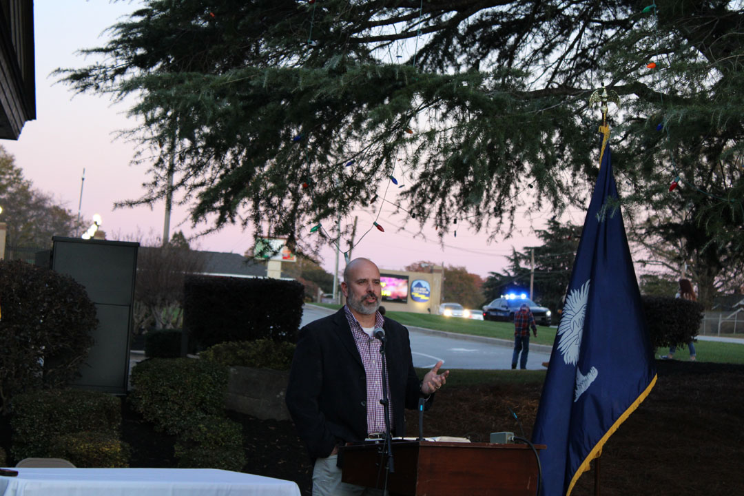 Rev. Bart Turner, Pastor of Oolenoy Baptist Church (Photo by Kaaren Brewer, The Pickens County Chronicle)