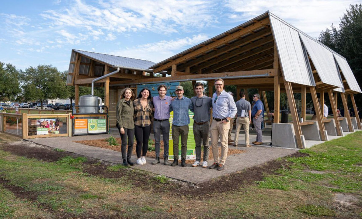 Clemson students build community pavilion-4A