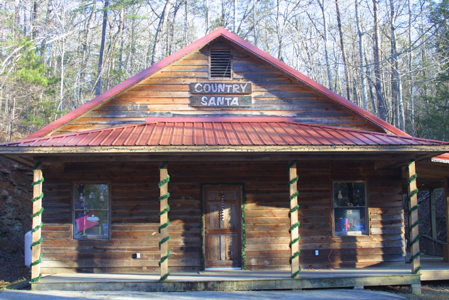 The Country Santa workshop (Photo courtesy of Bob Spalding)