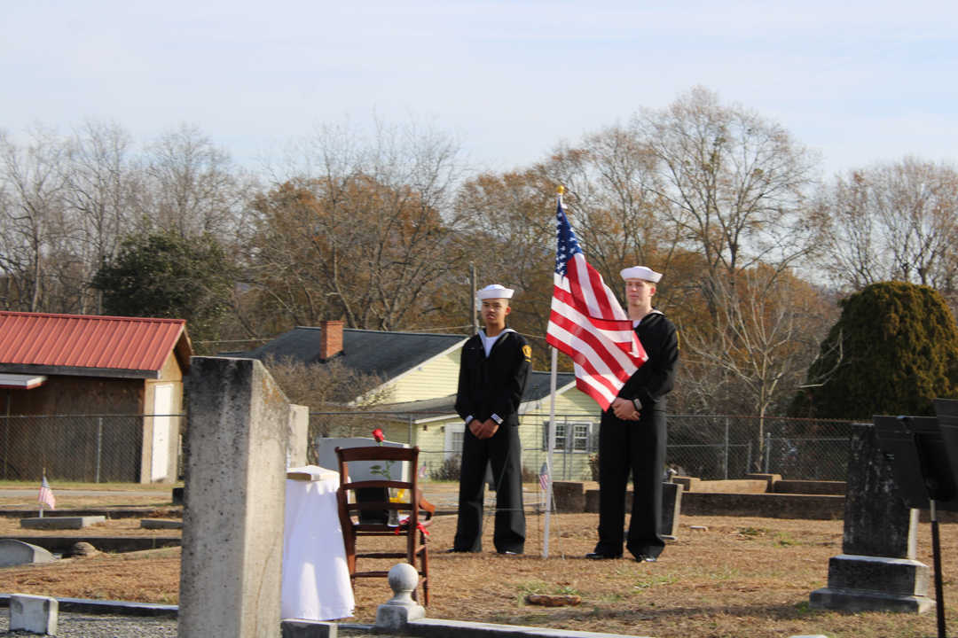 In memory of Prisoners of War (POW) and those Missing in Action (MIA. (Photo by Karen Brewer, The Pickens County Chronicle)