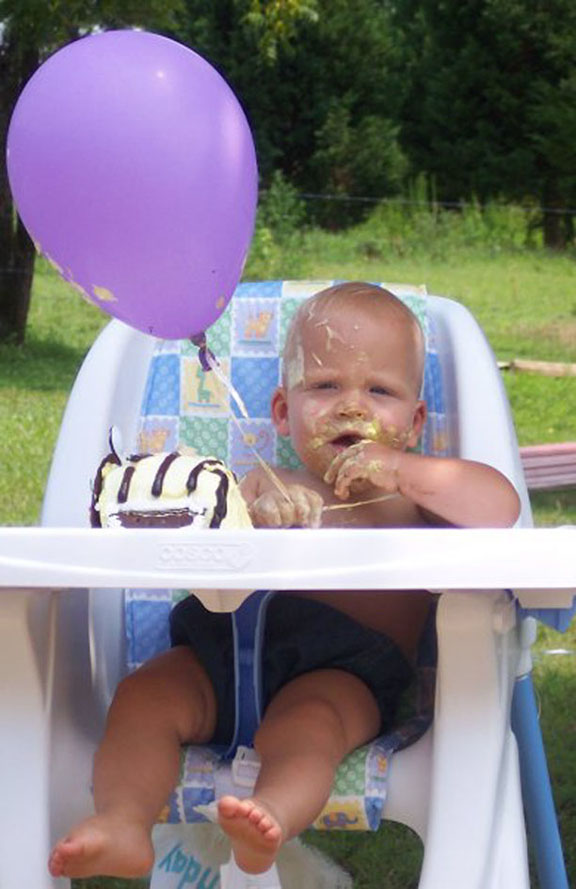 Colton first birthday