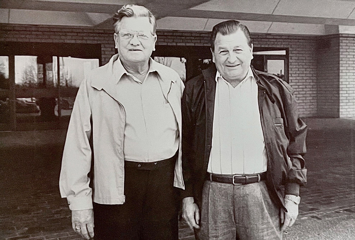 Tom and Pete Blackwell at a fair convention in the late 1980's