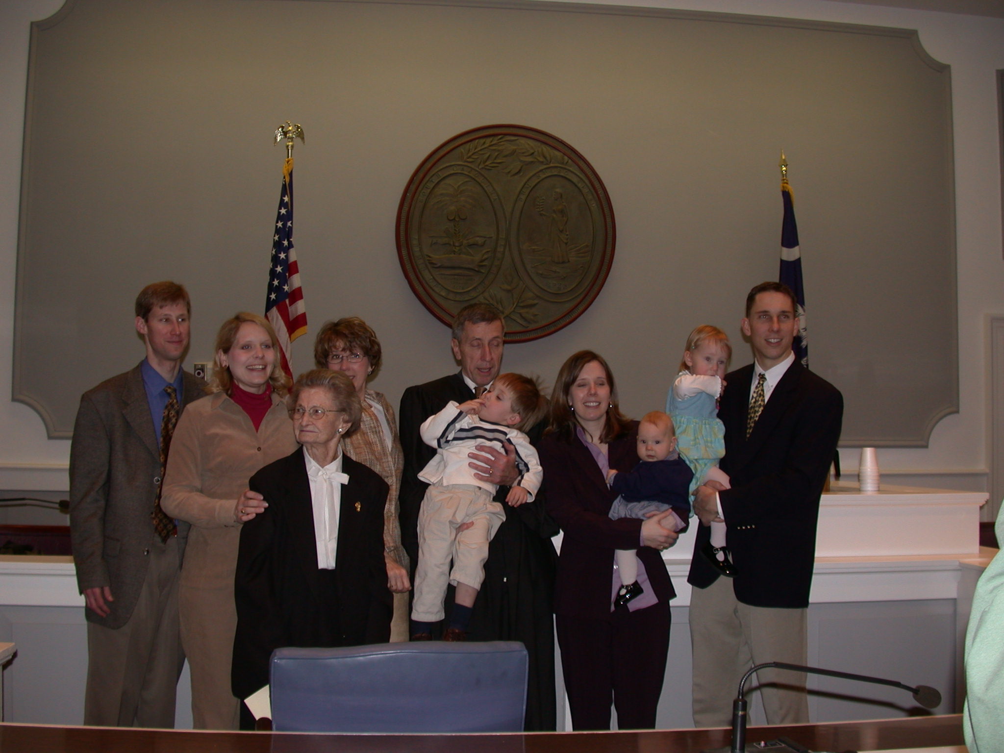 2 - Eddie Welmaker sworn in as judge February 27, 2004 013