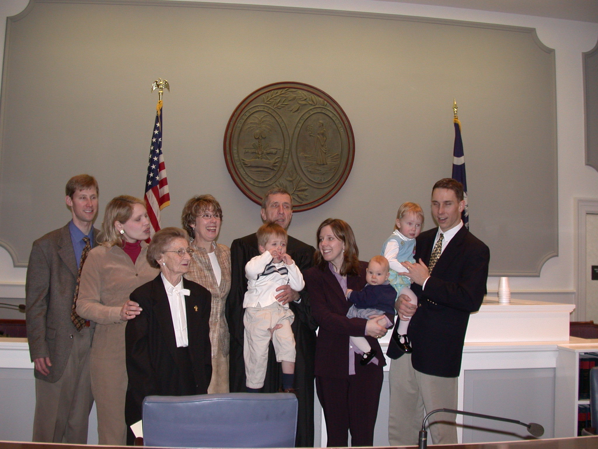 2 - Eddie Welmaker sworn in as judge February 27, 2004 014