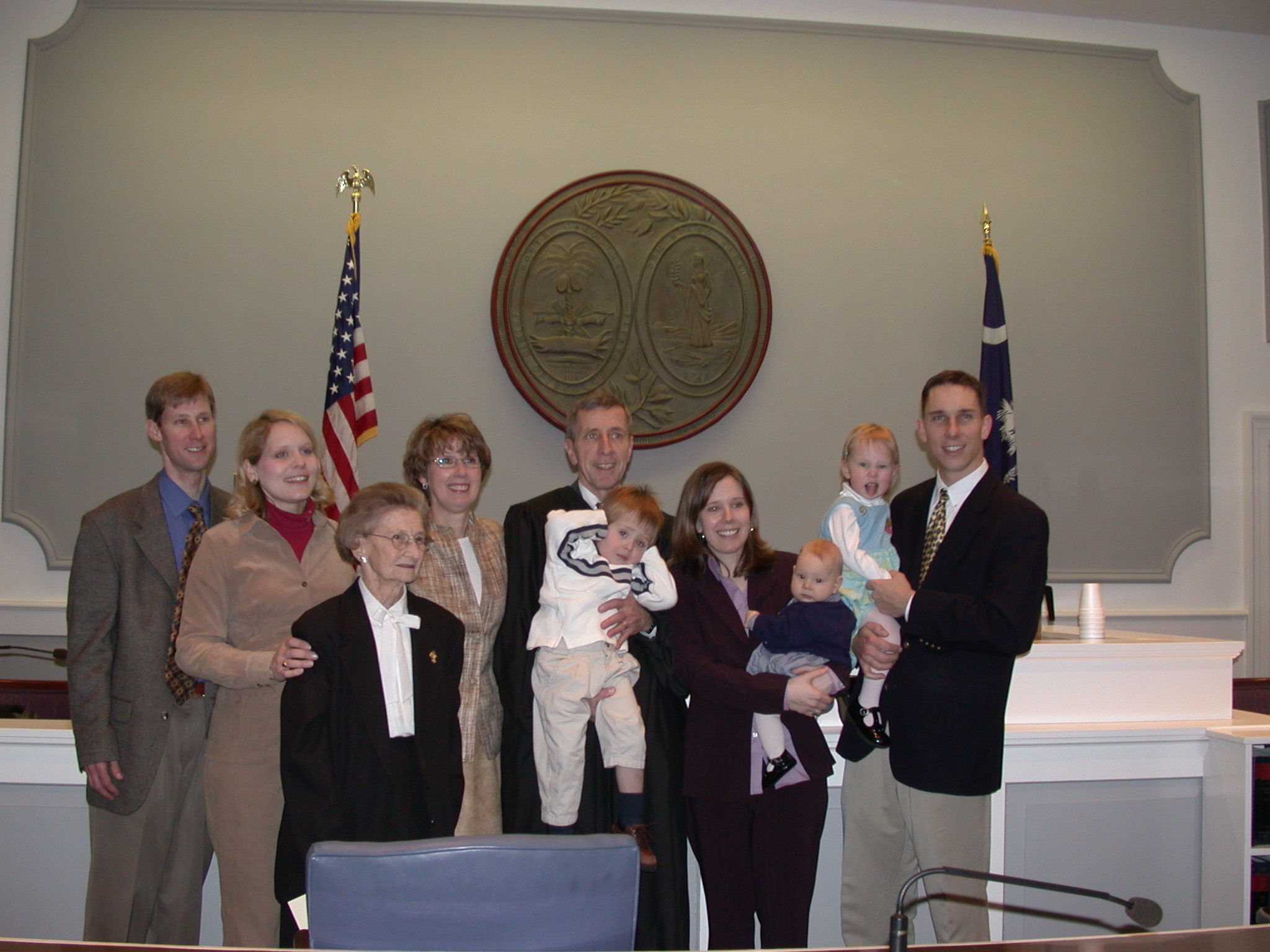 2 - Eddie Welmaker sworn in as judge February 27, 2004 015