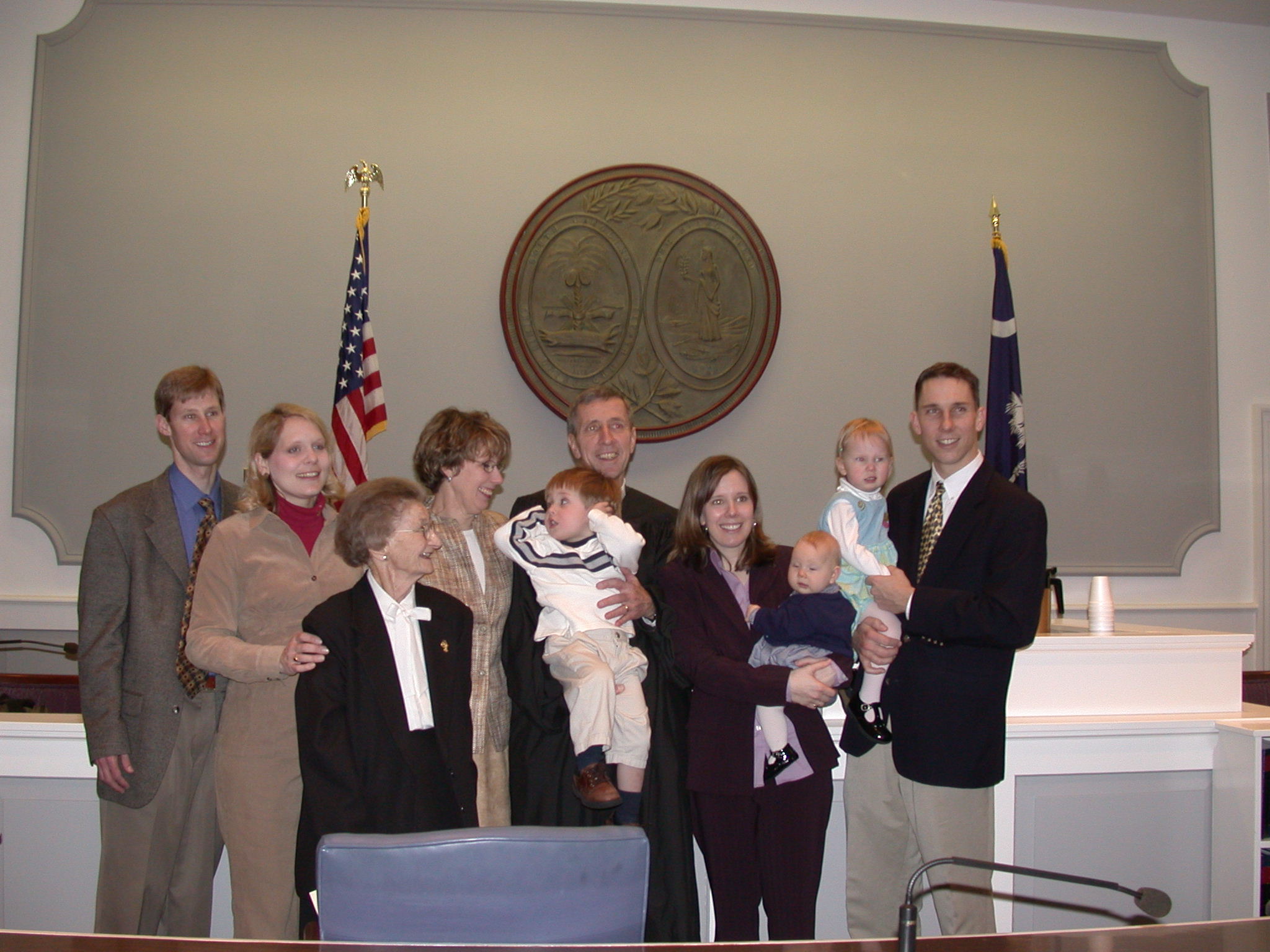 2 - Eddie Welmaker sworn in as judge February 27, 2004 016