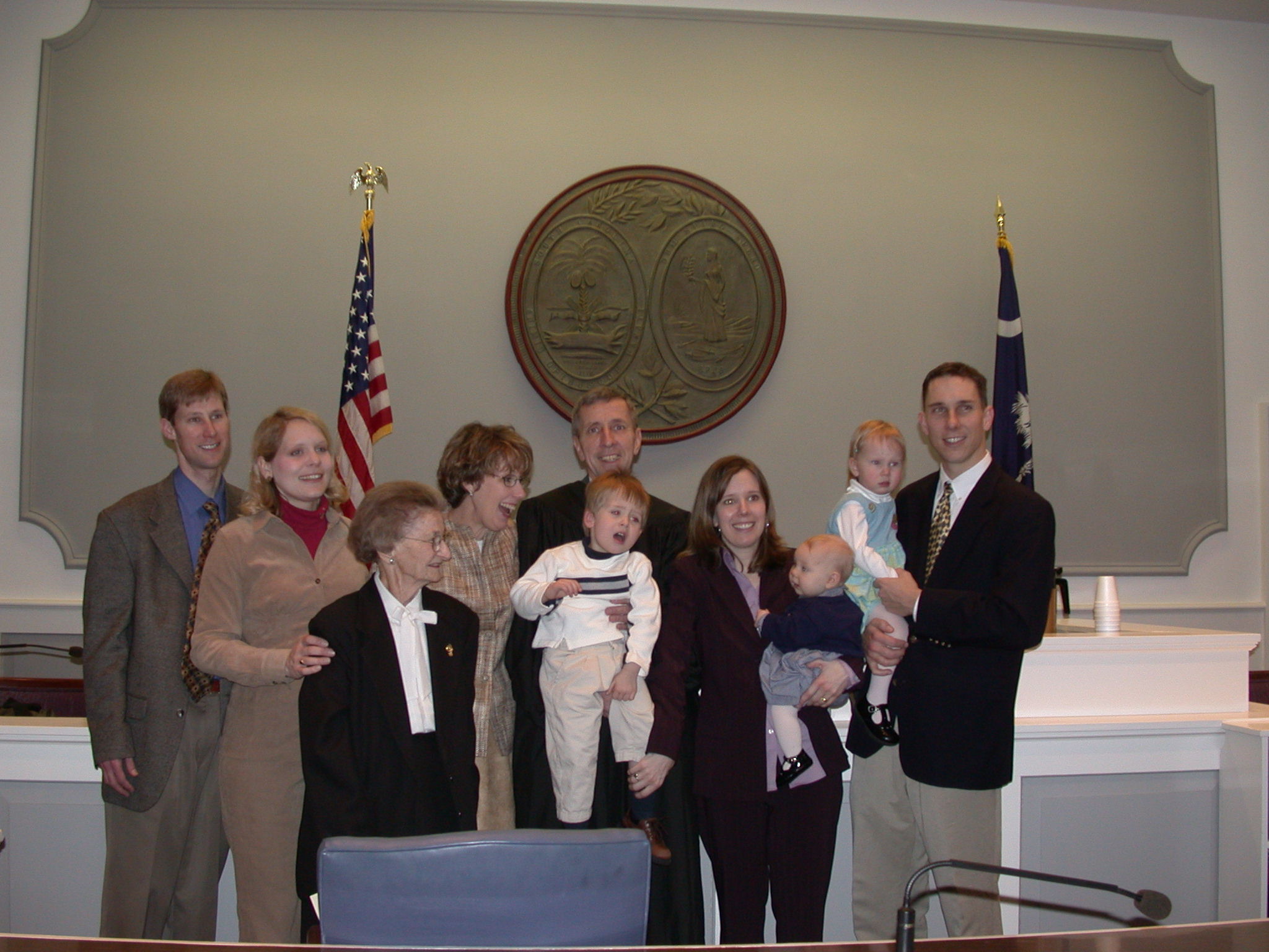 2 - Eddie Welmaker sworn in as judge February 27, 2004 017