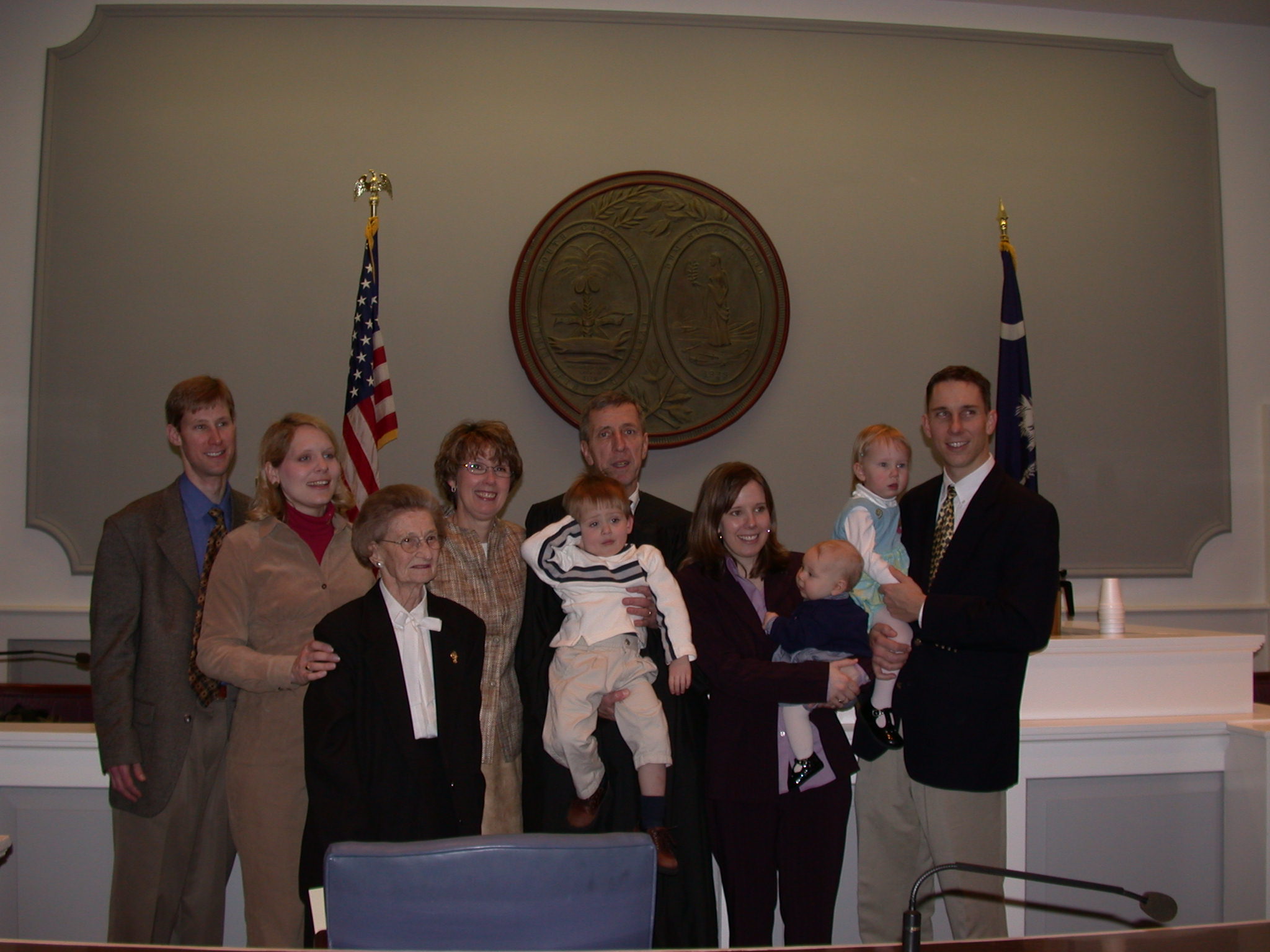 2 - Eddie Welmaker sworn in as judge February 27, 2004 019