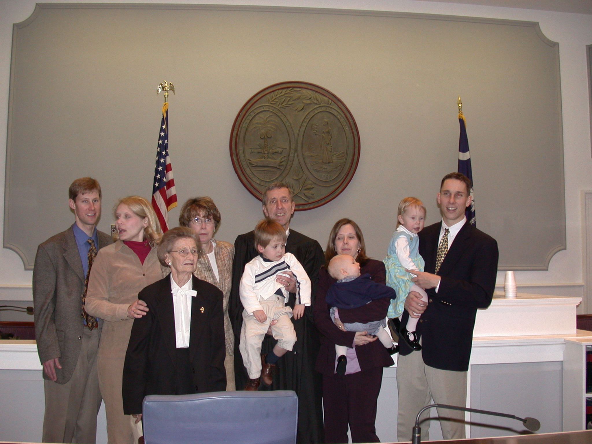 2 - Eddie Welmaker sworn in as judge February 27, 2004 020