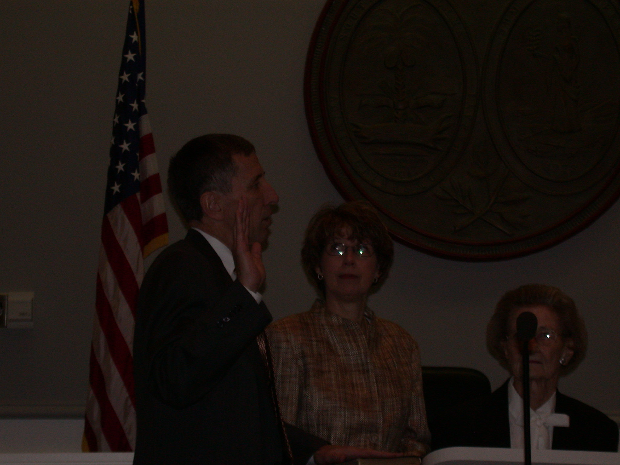 Eddie Welmaker sworn in as judge February 27, 2004 007