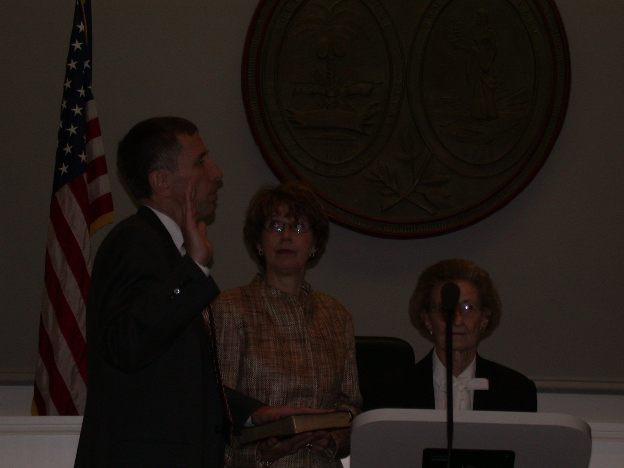 Eddie Welmaker sworn in as judge February 27, 2004 010