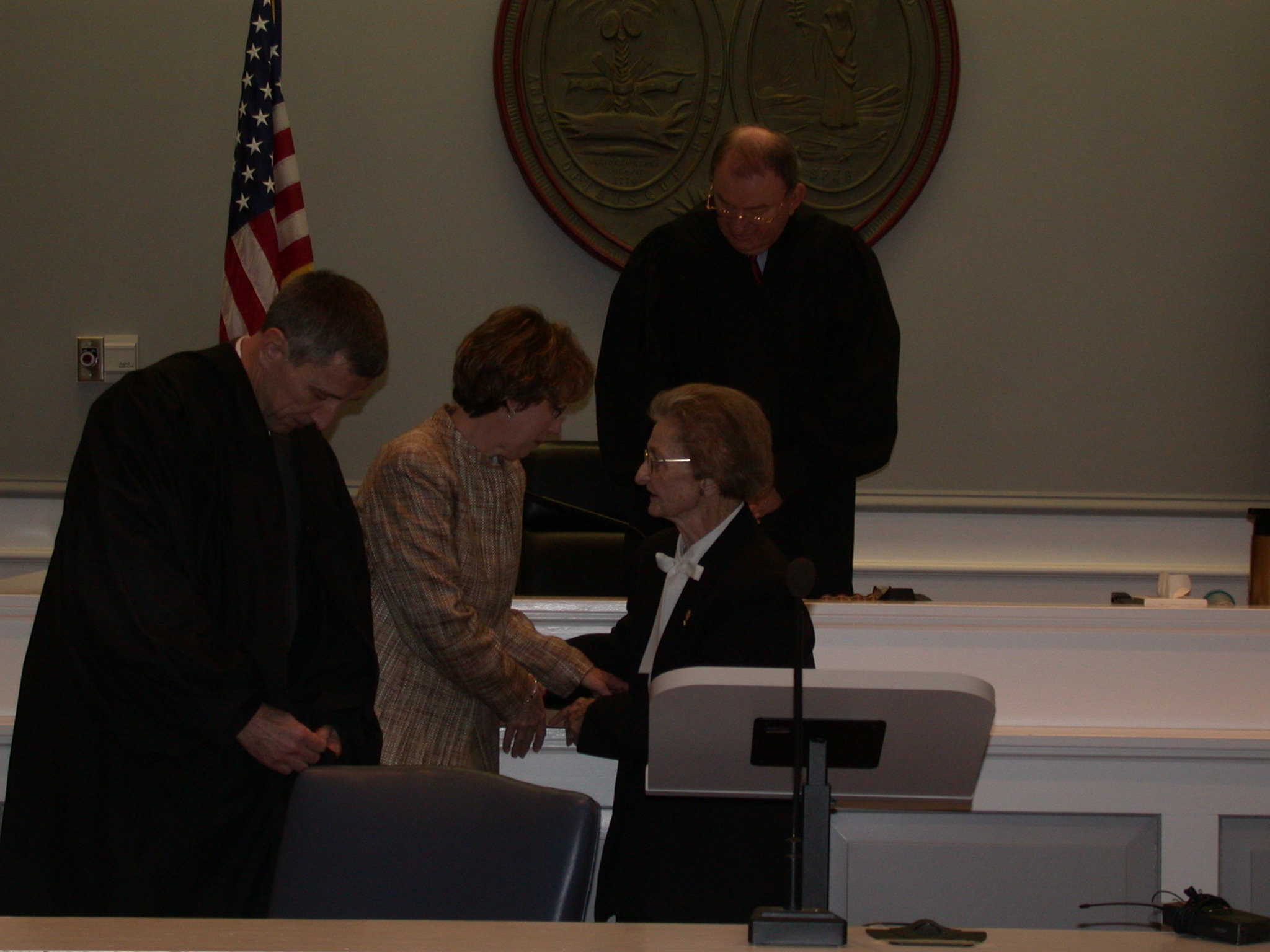 Eddie Welmaker sworn in as judge February 27, 2004 018