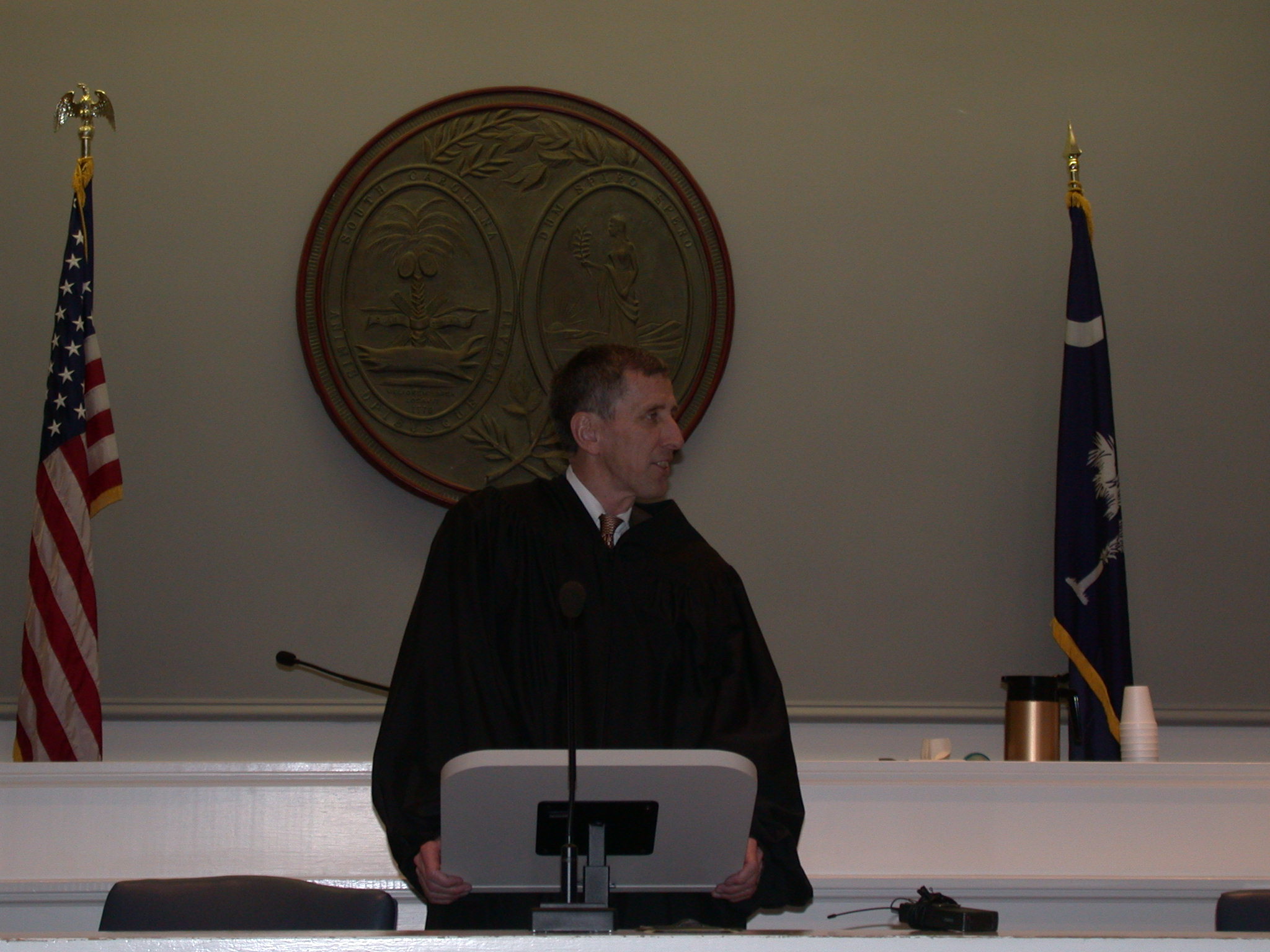 Eddie Welmaker sworn in as judge February 27, 2004 022