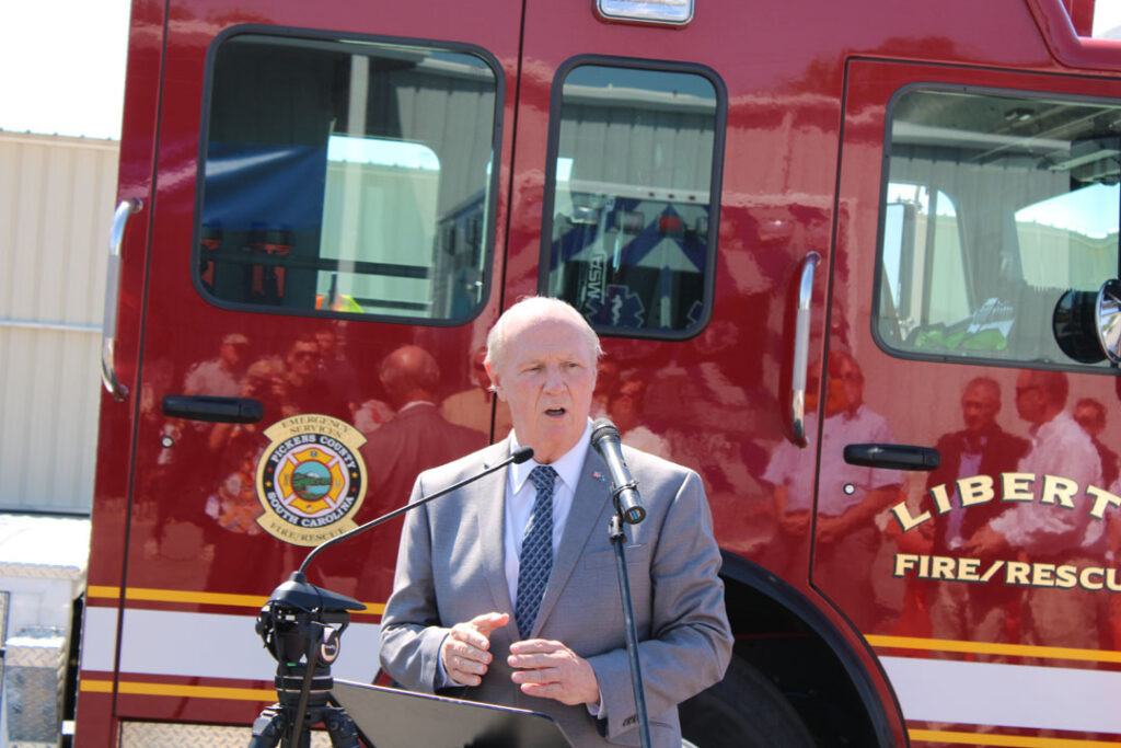 State Senator Thomas Alexander (Photo by Karen Brewer, The Pickens County Chronicle)
