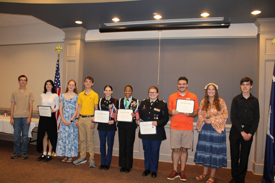 All student award winners (Photo by Karen Brewer, The Pickens County Chronicle)
