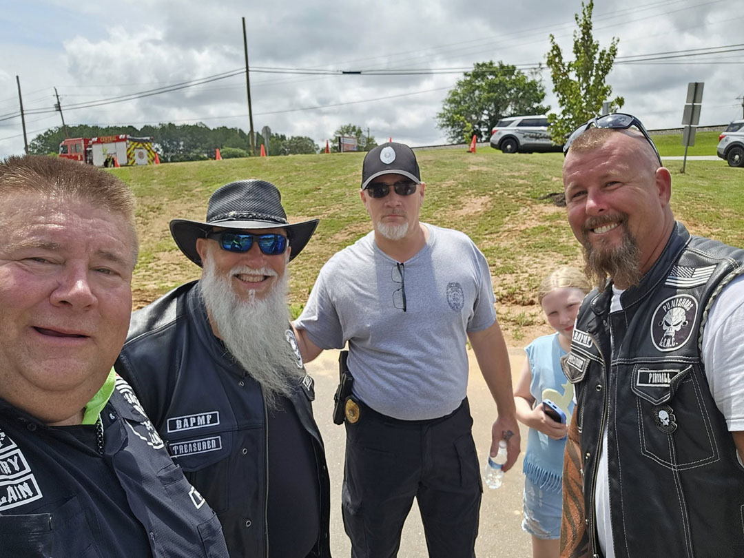 Punisher's Law Enforcement Motorcycle Club June 14 (Central photo) - 3