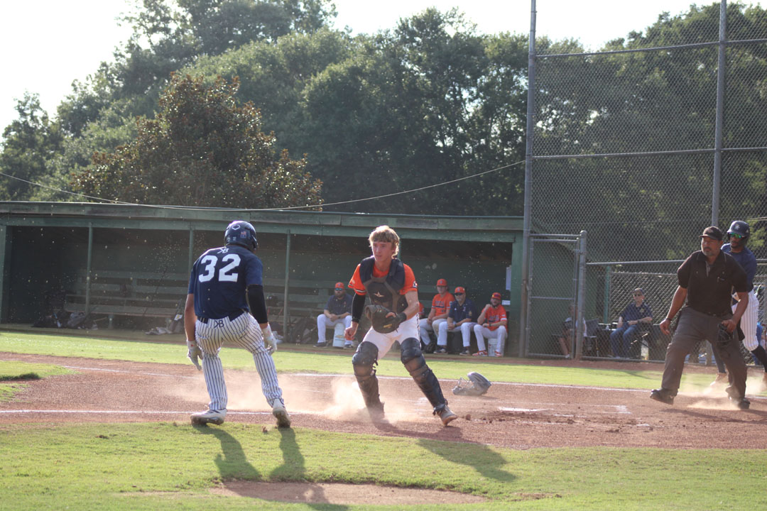 Post 52 catcher #5 Ayden Clay
