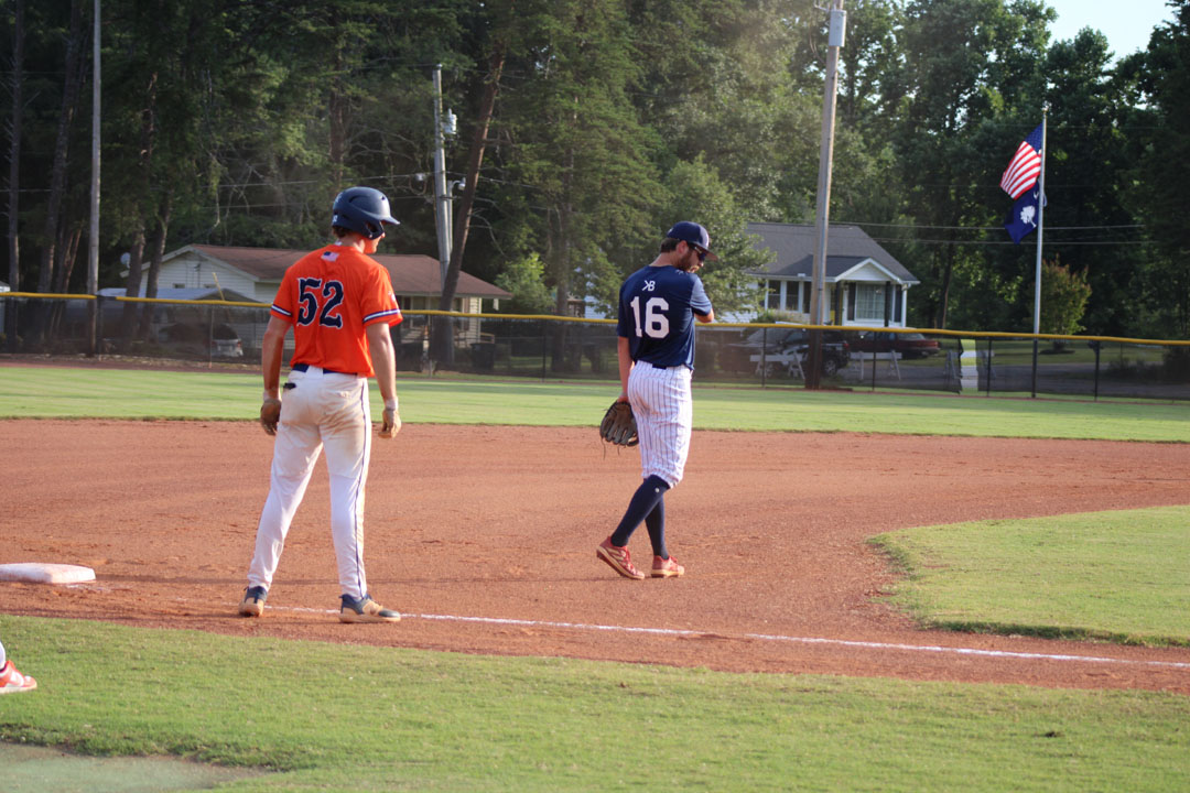 #52 Braden Mauro on third