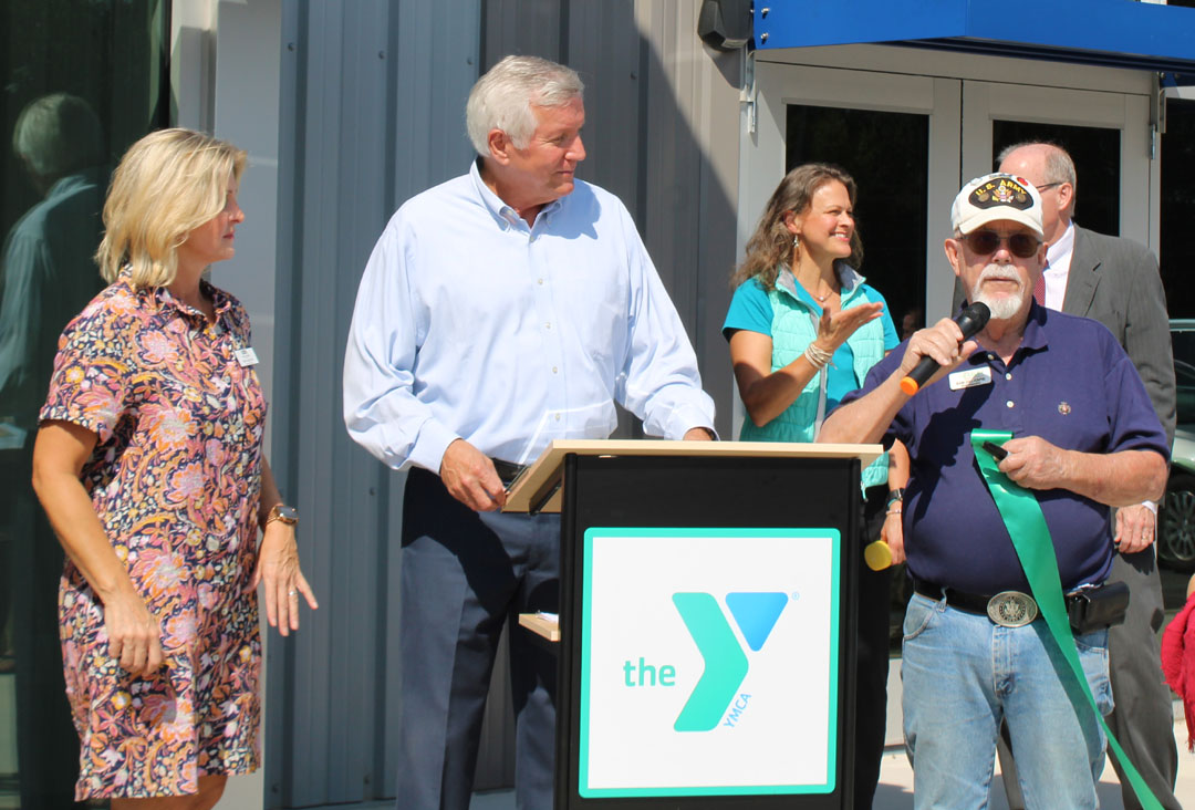 Sam Gillespie, at right (Photo by Karen Brewer, The Pickens County Chronicle)