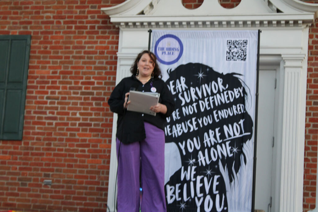 Breann Griffin welcomes everyone.