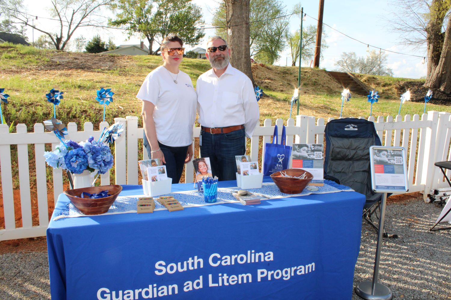 Erin Riddle Patrella and Thomas Rose of Guardian ad Litem