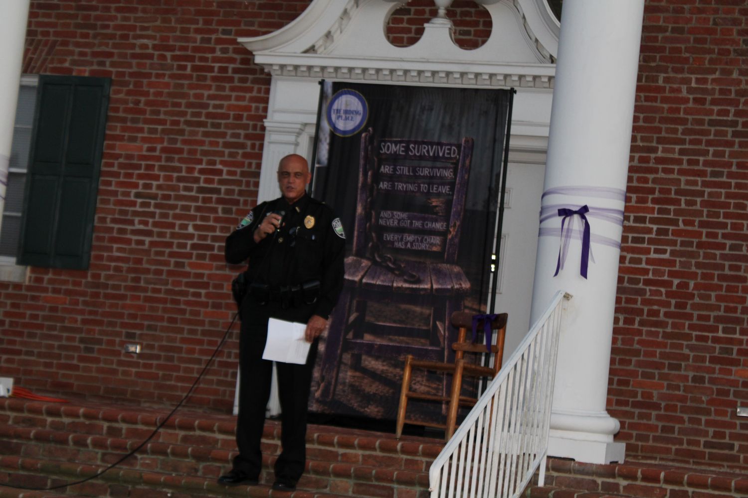 Pickens Police Chief Randal Beach (Photo by Karen Brewer, The Pickens County Chronicle)