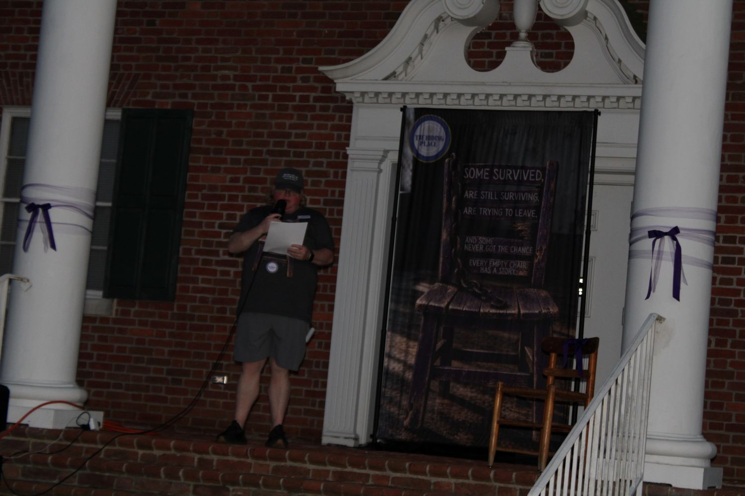 The Hiding Place's Co-Executive Director Jennifer Pace (Photo by Karen Brewer, The Pickens County Chronicle)